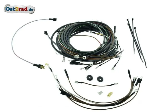 Kabelbaumset S51C Comfort mit Schaltplan - deutsche Produktion