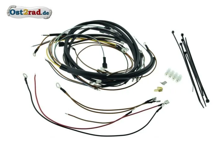 Kabelbaumset Simson KR51/1 für 12V-VAPE-Zündung inkl. Schaltplan - deutsche Produktion