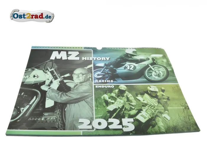 Kalender MZ History 2025 - 24 Kalenderblätter