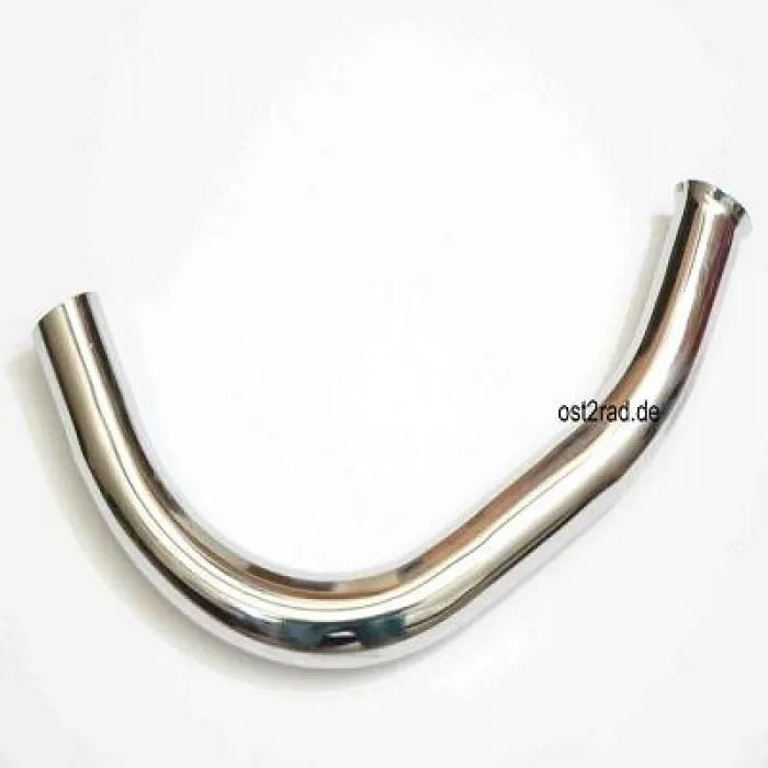 Exhaust pipe for MZ TS125, TS150, new, chromium-plates