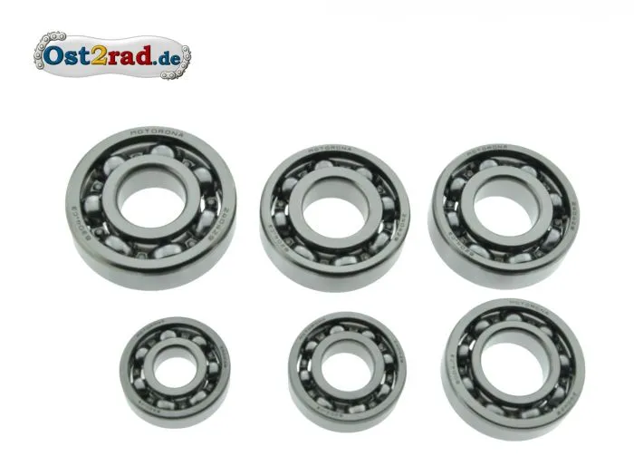 Bearing set MZ TS 125, 150 being outside wave sealing rings