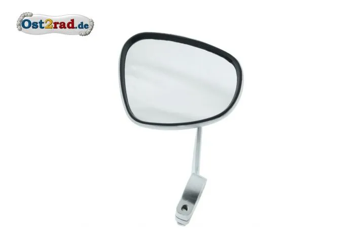 Lenkerklemmspiegel Oldtimer Nierenform IWL