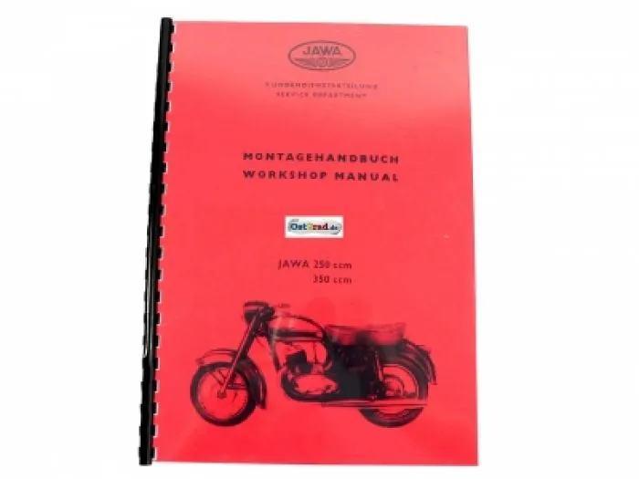Installation Manual, repair manual JAWA 353, 354