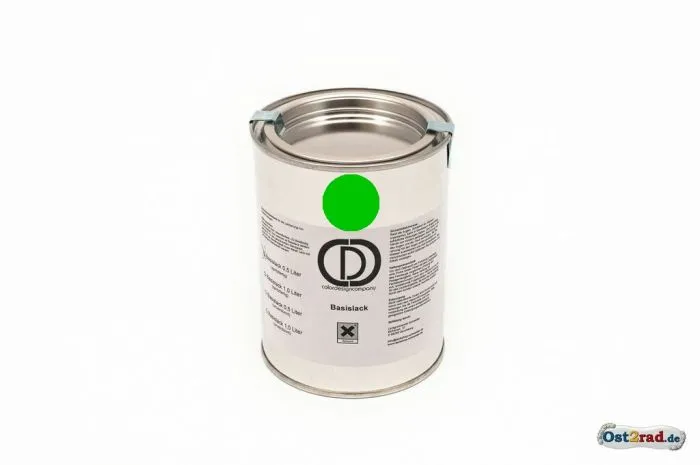 Originalfarbton mittelgrün TS250 0,5l spritzfertig Basislack