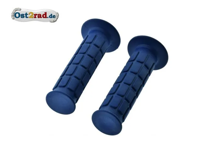 Paar Lenkergriffgummi S50 S51 SR50 Dunkelblau, 1. Qualität
