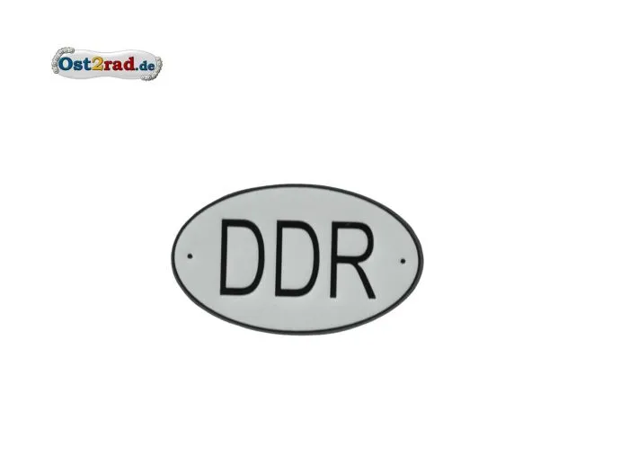 Pin DDR schwarz