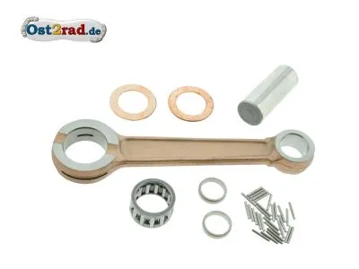 Pleuelsatz Kurbelwelle Kolbenbolzen 16mm mit Lagernadel JAWA CZ 125 - 350