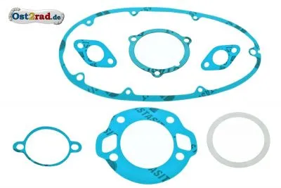 Profi Motor Dichsatz JAWA 250 Plastasit blau