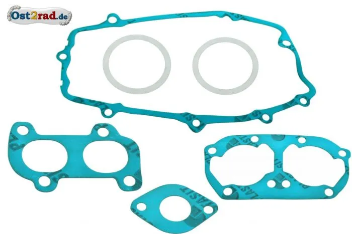 Profi Motor Dichsatz JAWA 638 Plastasit blau