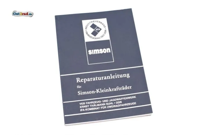 Repair handbook Simson KR51 Schwalbe, SR4, S50, 3-speed