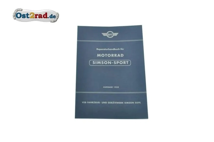 Reparaturhandbuch Motorrad AWO 425 Sport Ausgabe 1959