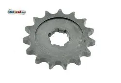 Pinion MZ, small chainwheel ES, ETS, TS 125, 150