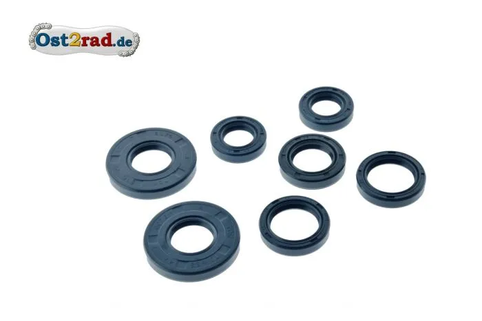 Satz Wellendichtringe Motor 7-teilig IWL Troll BLAU