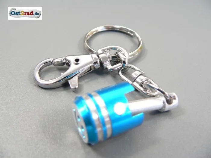 Keychain flask blue