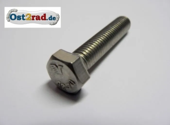 Hexagon screw M6, VA stainless steel