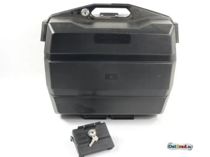Motorcycle saddlebags for 32 litres black
