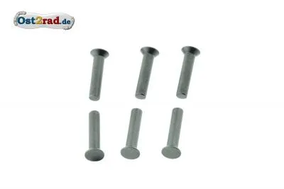 Set countersunk rivet 4x18 for clutch spocket MZ ES, TS, ETZ 125, 150