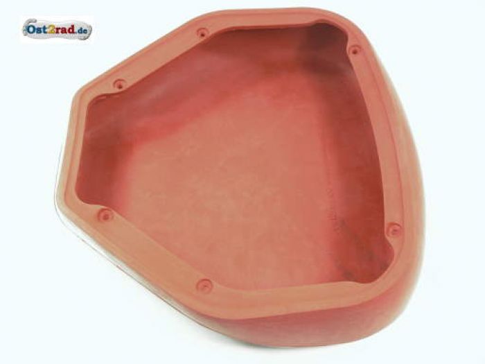 Preview: Red seat cover for single seat MZ ES 175 / 250 / 300