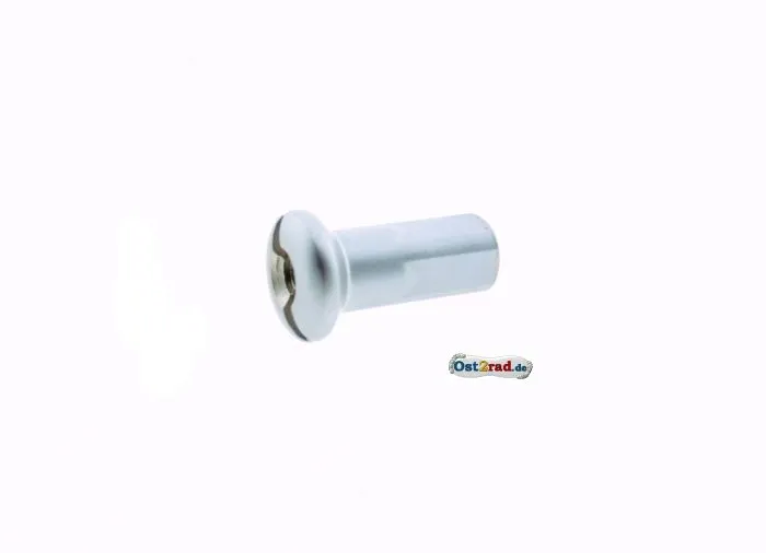 Nippel für Speiche M4 matt verzinkt , Länge 16mm