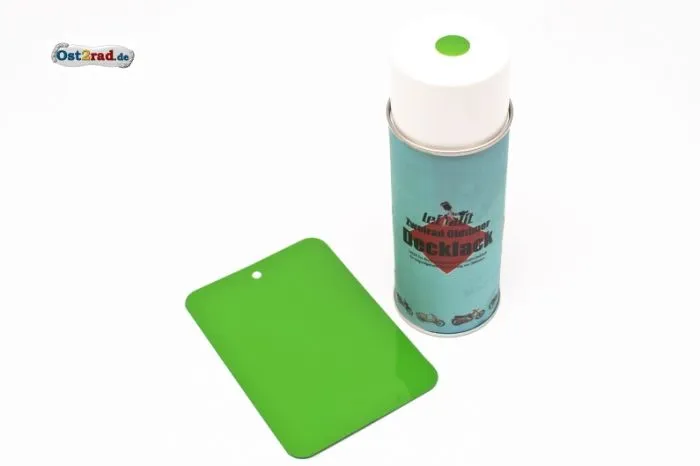 Spray, top coat + MZ SIMSON Leifalit 400ml, Yellow Green