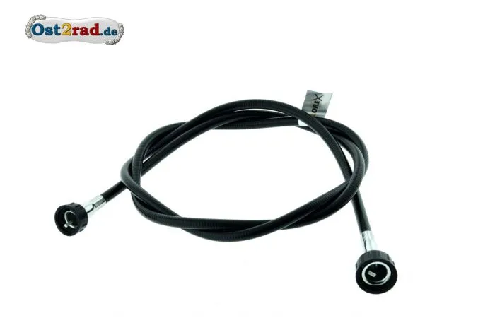 Tachowelle 1350mm, KURZ, Schwarz, für MZ ETS TS 125 150 Standart, SEILOFLEX