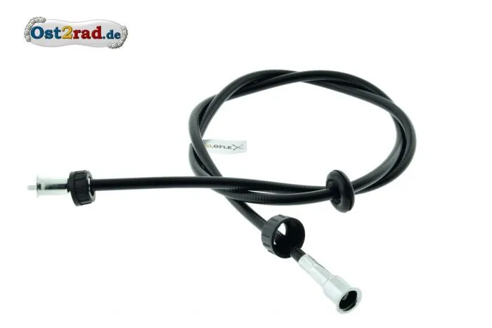 Speedometer cable MZ RT 125 / 1, / 2 / 3 black
