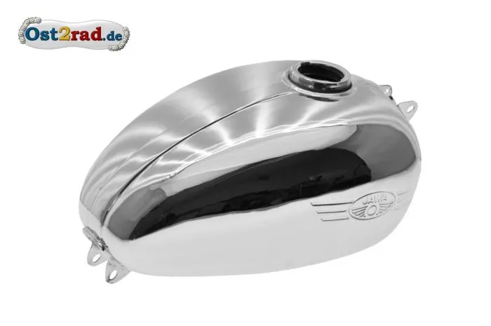 Tank JAWA 250 350 Typ 590 360 352 354 verchromt ohne Amperemeter Loch