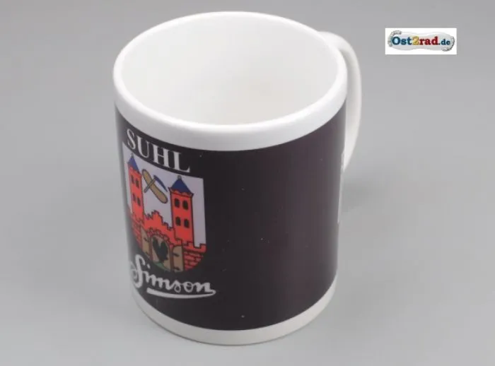Tasse weiß mit Aufdruck ""SIMSON SUHL""