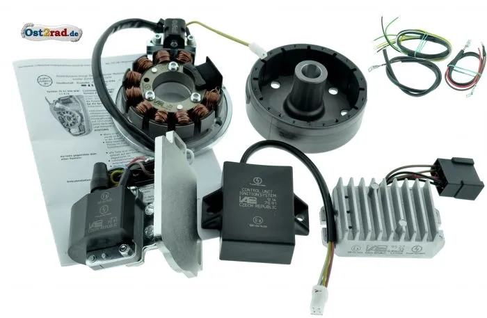 Elektronische Zündung Powerdynamo/Vape 12V Zündanlage pass. für AWO S/T