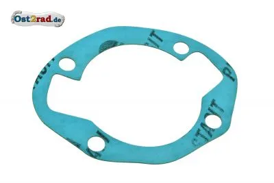 Zylinder Fußdichtung für alle MZ 250 ccm 4 Gang Motoren TS250 , ES250 , ETS250 und ES175 Plastasit blau