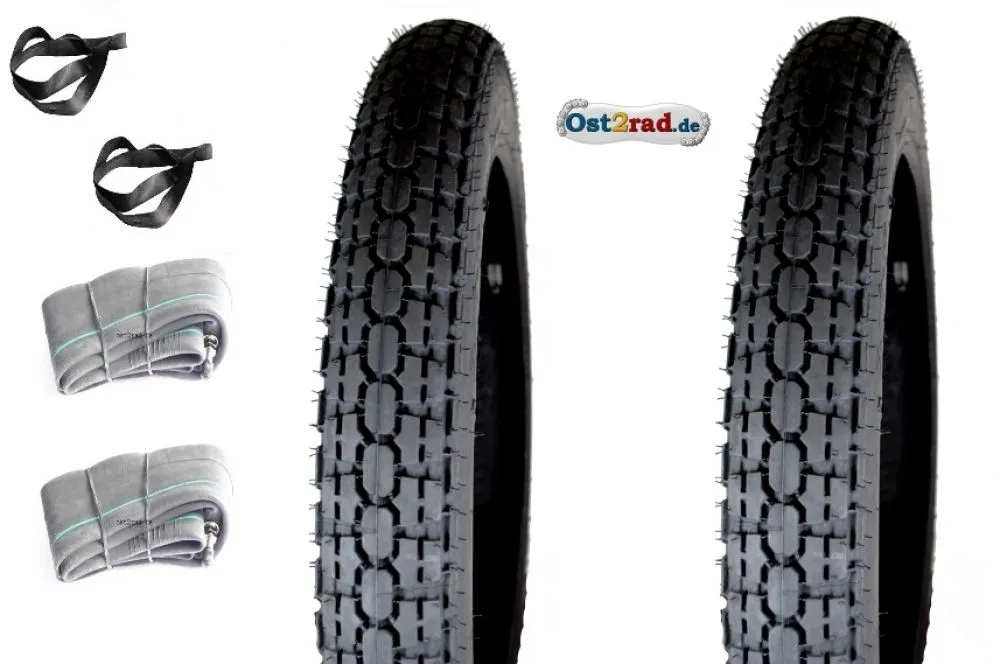 Reifensatz 2x 4,00-19 Mitas Reinf. Oldtimer Ural Dnepr BMW Reifensatz 2x 4,00-19 Mitas Reinf. Oldtimer Ural Dnepr BMW