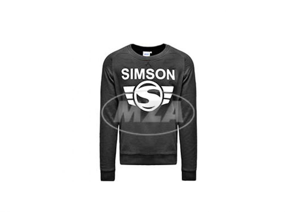 Sweatshirt Pullover Simson schwarz weiß - verschiedene Größen Sweatshirt Pullover Simson schwarz weiß - verschiedene Größen