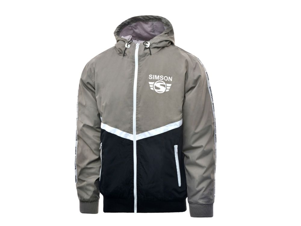 Windbreaker grau Simson Suhl - verschiedene Größen Windbreaker grau Simson Suhl - verschiedene Größen