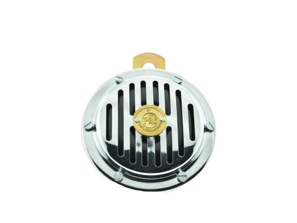 Hupe Jawa 12V goldene Pal-Plakette innen schwarz Hupe Jawa 12V goldene Pal-Plakette innen schwarz