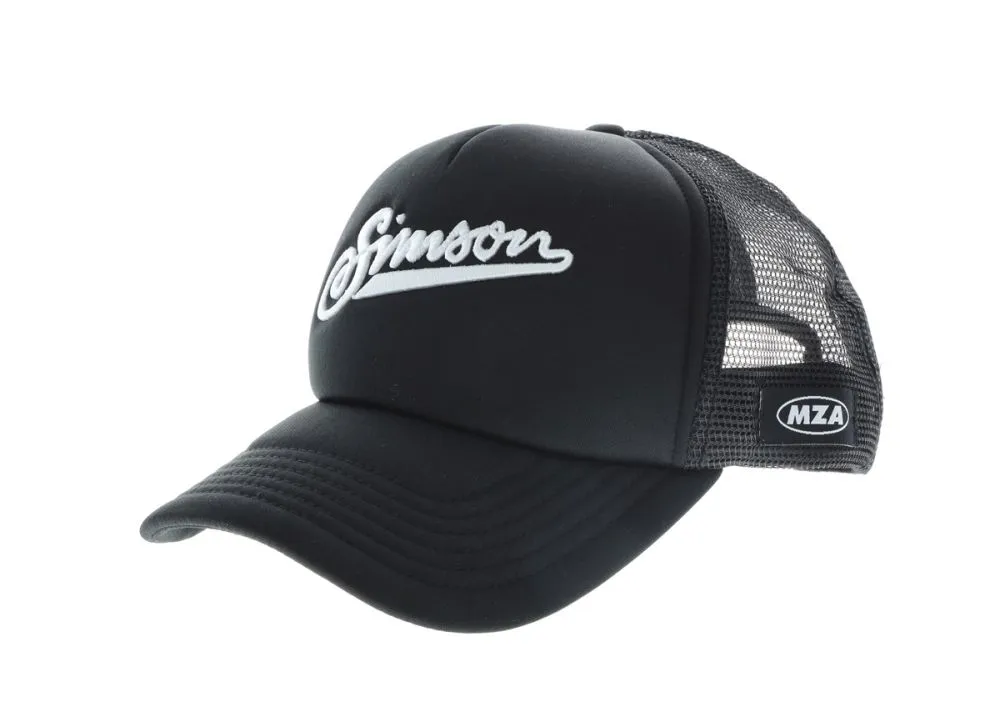 Trucker Cap Basecap schwarz SIMSON Schriftzug Trucker Cap Basecap schwarz SIMSON Schriftzug