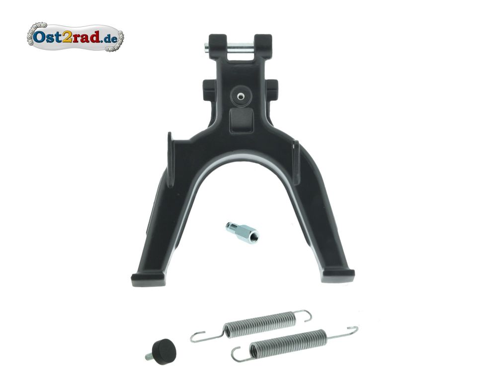 Kippständer SCHWARZ Hauptständer verstärkt und 2,5cm verlängert Simson S50 S51 Kippständer SCHWARZ Hauptständer verstärkt und 2,5cm verlängert Simson S50 S51
