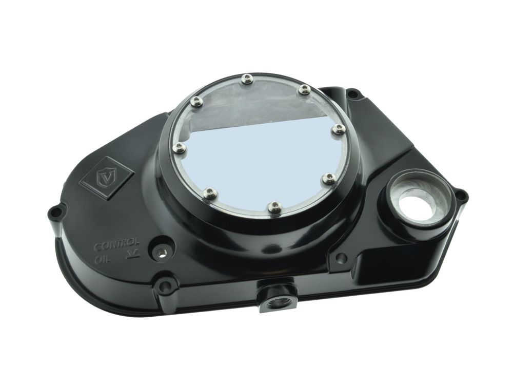 Kupplungsdeckel mit Sichtfenster FLACH SCHWARZ Simson S51 KR51/2 SR0 Kupplungsdeckel mit Sichtfenster FLACH SCHWARZ Simson S51 KR51/2 SR0