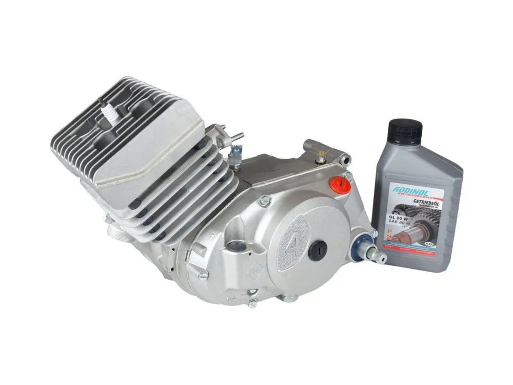 Motor 50ccm 4-Gang Gehäuse lackiert NPC für S51 KR51/2 SR50 ohne Zündung, Vergaser Motor 50ccm 4-Gang Gehäuse lackiert NPC für S51 KR51/2 SR50 ohne Zündung, Vergaser