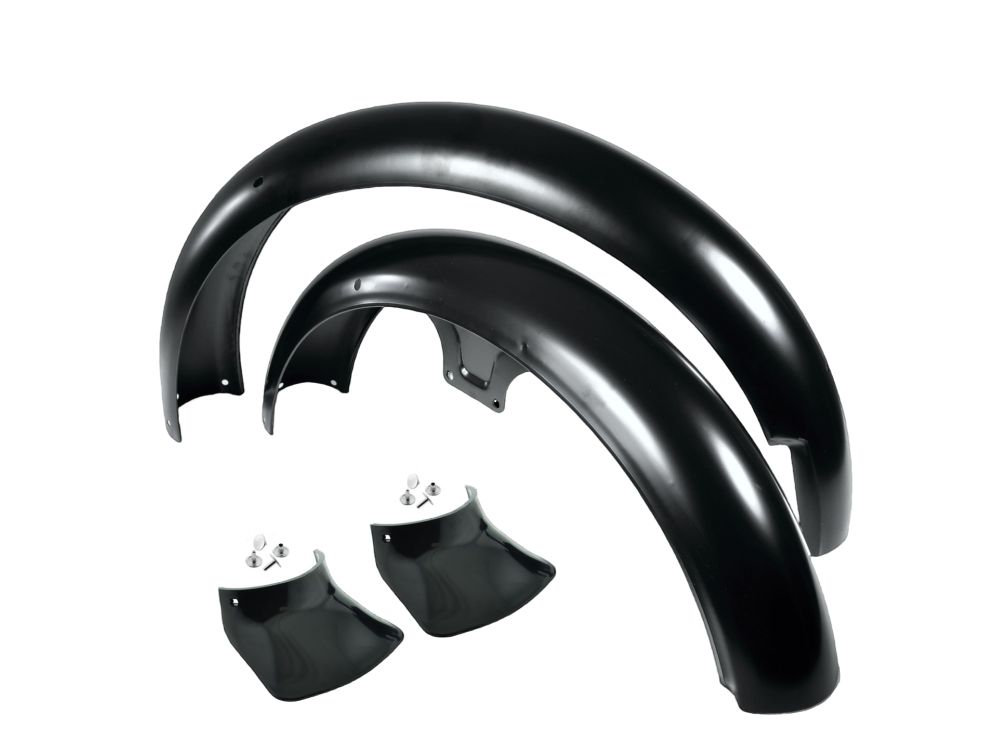SET Kotflügel S50 S51 Schutzbleche, PPB SCHWARZ mit Schmutzschutz SET Kotflügel S50 S51 Schutzbleche, PPB SCHWARZ mit Schmutzschutz