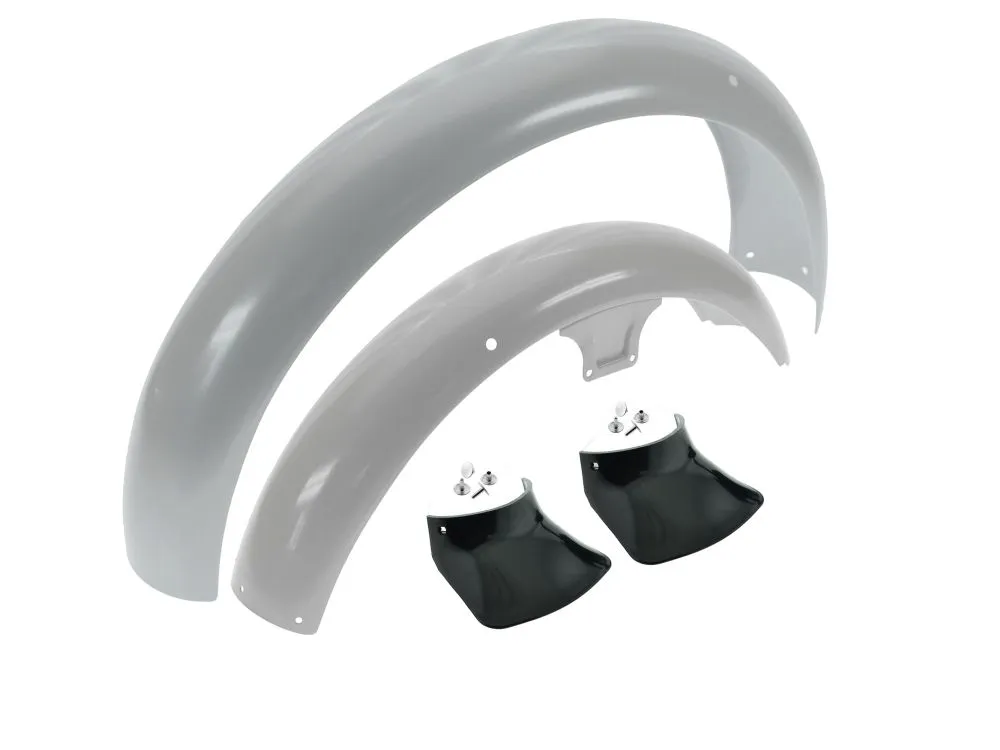 SET Kotflügel S50 S51 Schutzbleche, PPB SILBER mit Schmutzschutz SET Kotflügel S50 S51 Schutzbleche, PPB SILBER mit Schmutzschutz