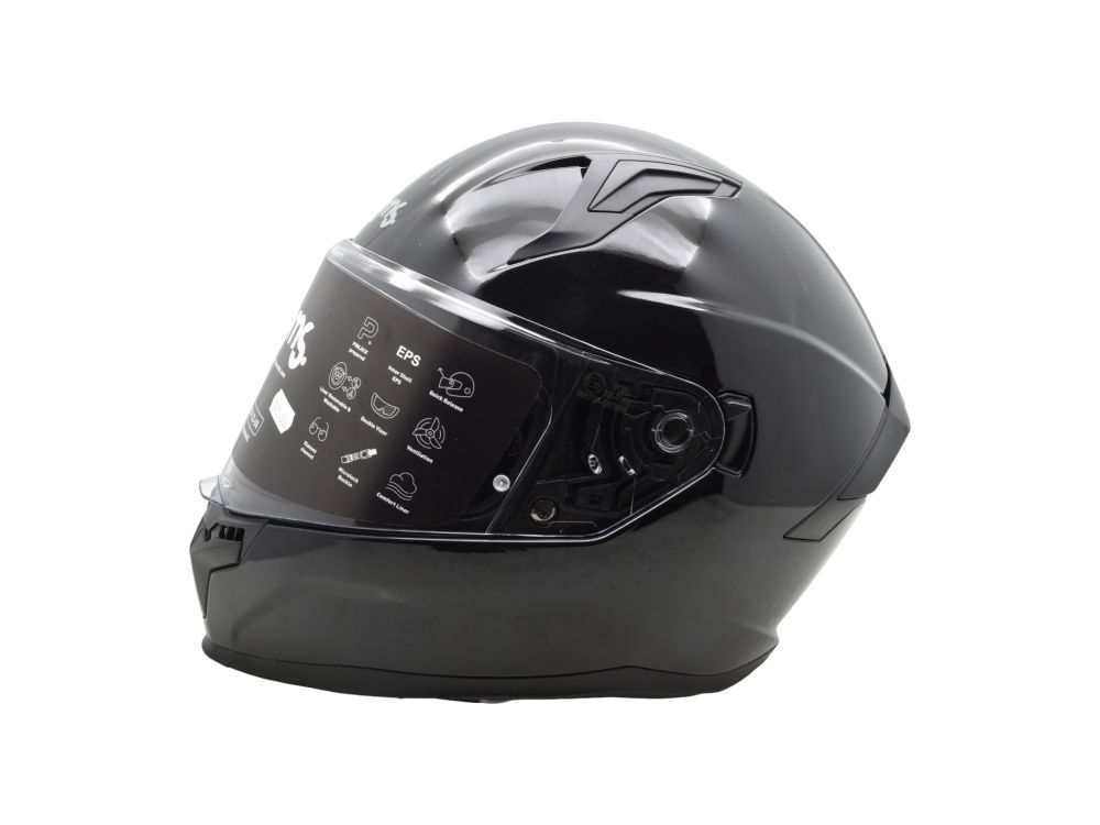 Integralhelm Velox gms schwarz Integralhelm Velox gms schwarz