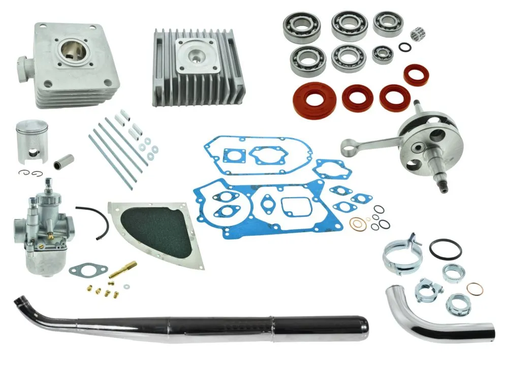 RZT Tuning mit KURBELWELLE Set Komplett S51 60ccm ca. 12PS RZT Tuning mit KURBELWELLE Set Komplett S51 60ccm ca. 12PS