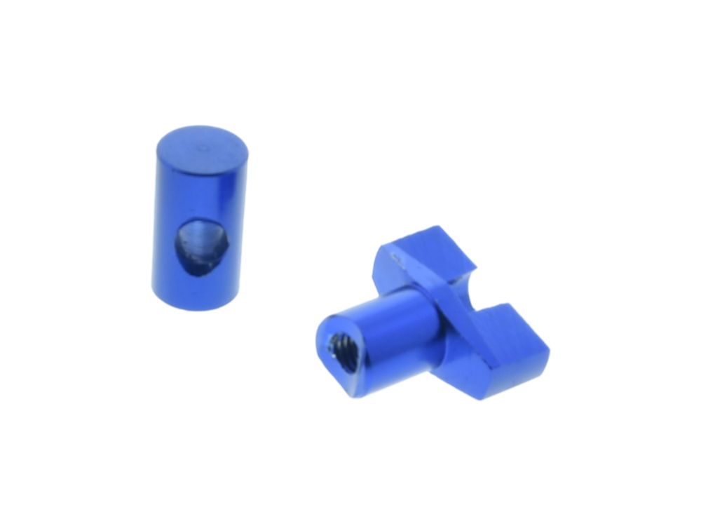 Mutter Bremsstange BLAU eloxiert S50 S51 KR51/2, SR50 SR4/ Mutter Bremsstange BLAU eloxiert S50 S51 KR51/2, SR50 SR4/