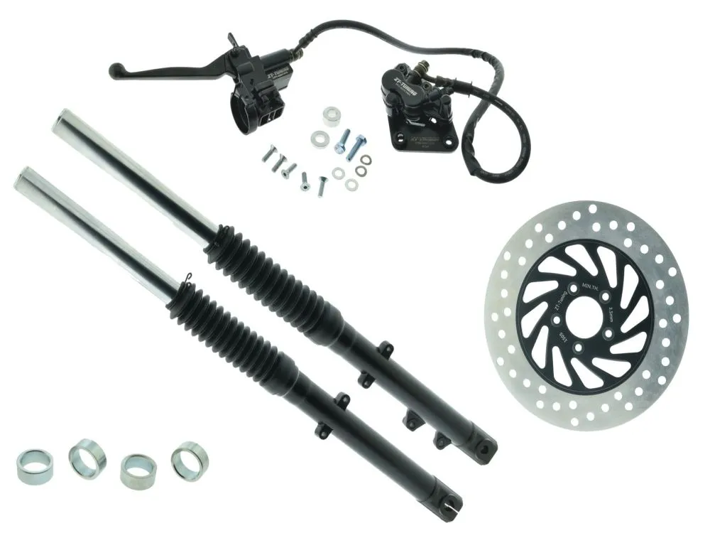 ZT-Tuning Umbauset Schwarz für Scheibenbremse Ø220mm S51 S70 kurz Schwarz inkl. Teilegutachten ZT-Tuning Umbauset Schwarz für Scheibenbremse Ø220mm S51 S70 kurz Schwarz inkl. Teilegutachten
