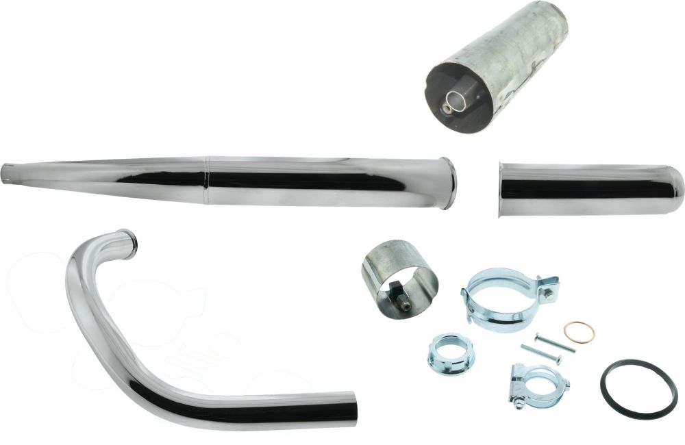 Auspuff Vario 28 für Simson Schwalbe KR51/2 komplett Straße bis 90ccm verschiedene Versionen