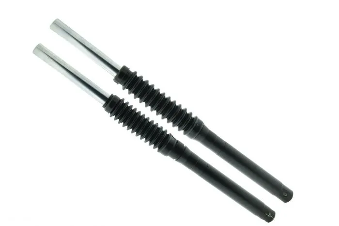 Telegabel komplett Trommelbremse SCHWARZ seidenmatt S50 S51 S53 S70 - 16 Zoll