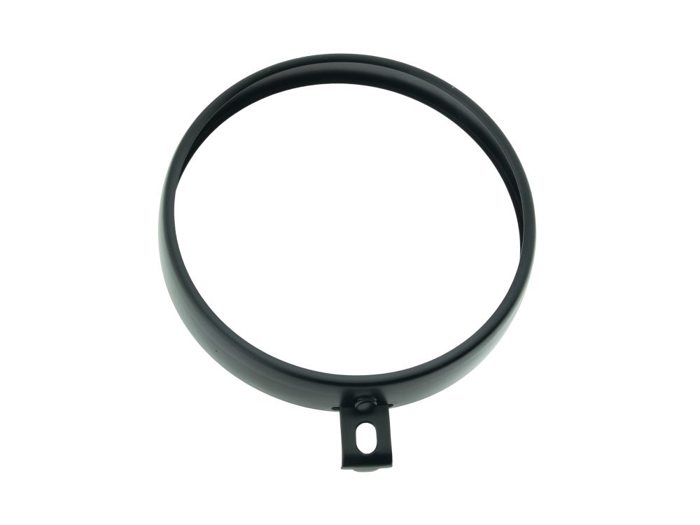 Scheinwerferring MATTSCHWARZ für Simson S50 Lampenring, alter Typ breit für Metalllampe