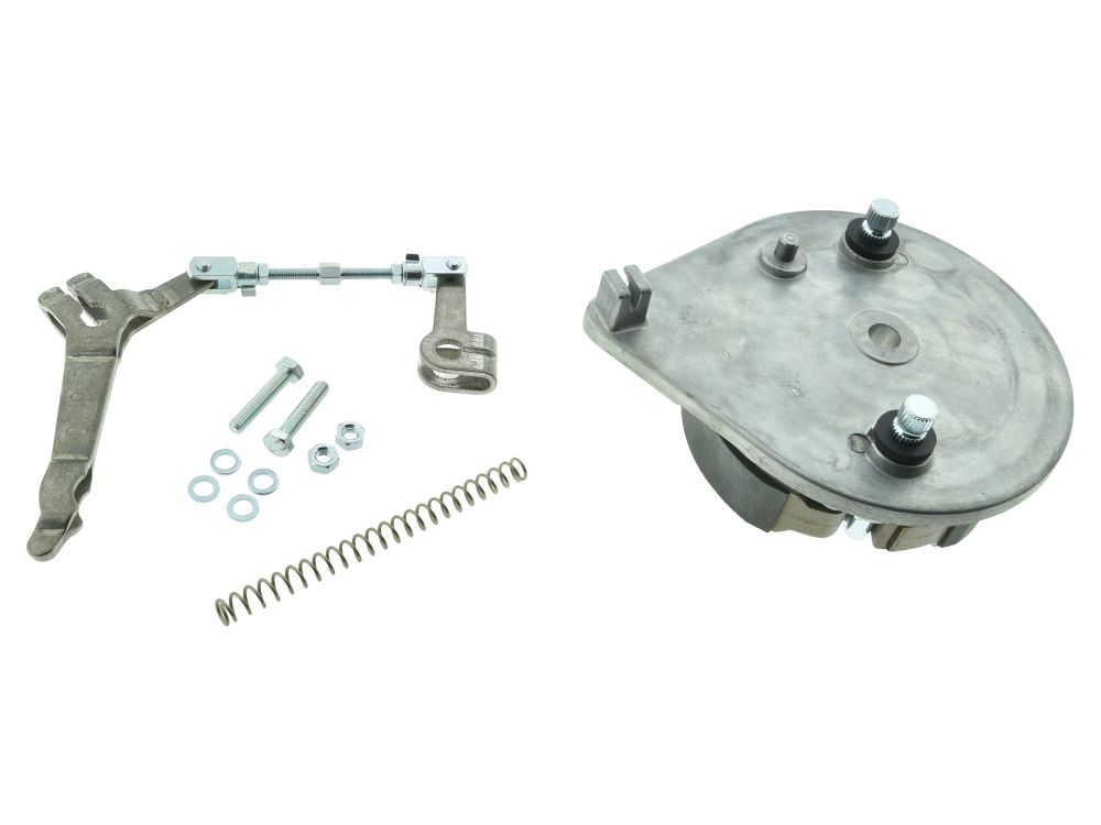 Duplex Bremsschild, Bremsankerplatte Seilzug HINTEN KR51/1 SR4- SR50 Duo