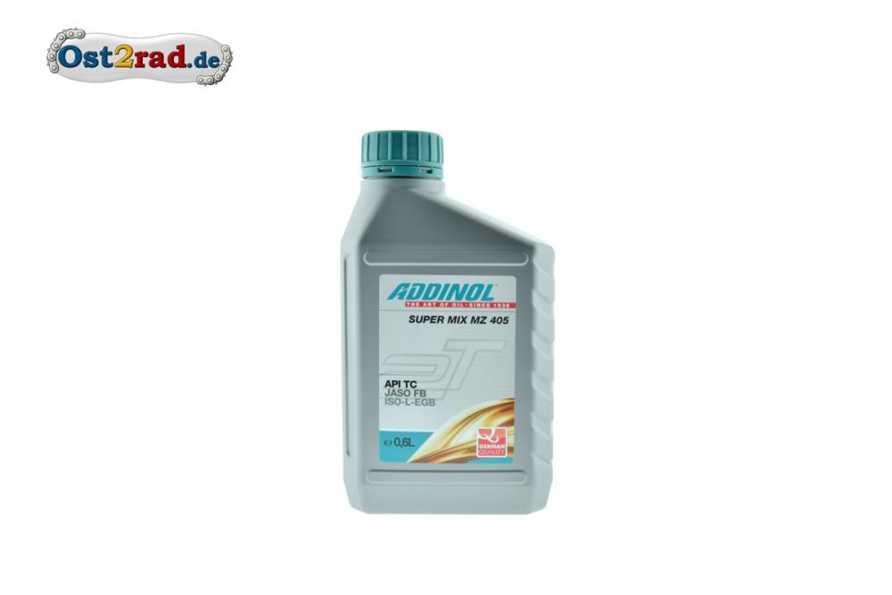2-Takt Öl Addinol 405 Mischöl für MZ Simson Jawa, REISEFLASCHE 0,6l 2-Takt Öl Addinol 405 Mischöl für MZ Simson Jawa, REISEFLASCHE 0,6l