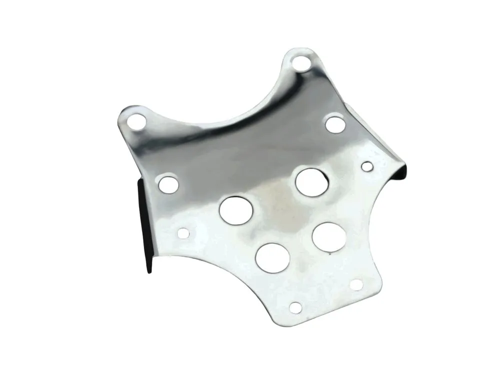 Hold metal instrument middle section Jawa 638 639 640 chrom Hold metal instrument middle section Jawa 638 639 640 chrom